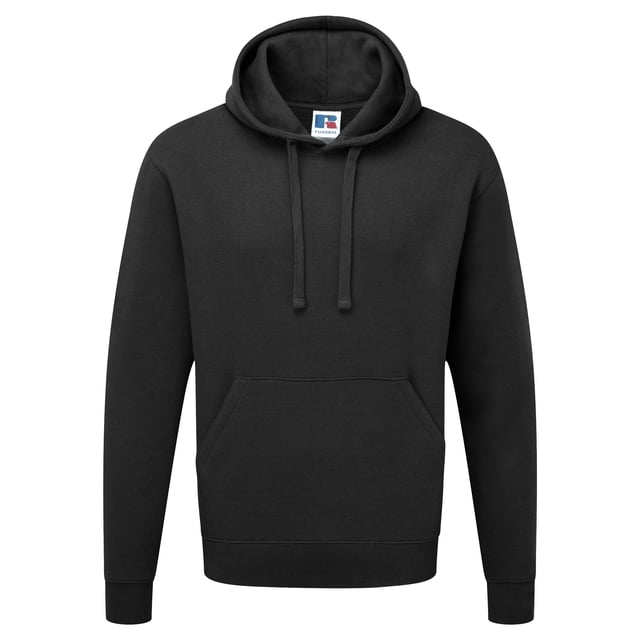 Russell - Sudadera con capucha Modelo Authentic hombre/caballero - Deporte/Gimnasio/Running (Negro)
