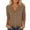 C-Khaki412, variant on DHFJKG Cardigan Sweaters For Women V Neck 3/4 Sleeve Button Down Shirts Blouse Sweater Casual Fall Spring Lightweight Soft Outerwear