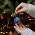 thumbnail image 4 of Adornos de bolas de Navidad 8cm | Decoraciones de plástico para árboles de formas especiales • Multicolor, azul, rojo, azul oscuro • Colgantes navideños colgantes duraderos para el hogar y, 4 of 6