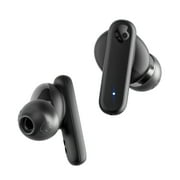 Skullcandy Smokin’ Buds Bluetooth Earbuds with Microphone, True Wireless with Charging Case, True Black, S2TAW-R740