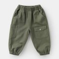 thumbnail image 5 of Hessimy Boys Hiking Cargo Pants Quick Dry Joggers Pull On 6-12 Months 12-24 Months 2T 3T 4T 5T 6T 7T 8T 9T Children(Green,4-5 Years), 5 of 6