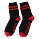 thumbnail image 2 of Calcetines unisex divertidos impresos monopatín novedad calcetín suave de la ejercicio casual rojo Yuyangstore Funny Letter Sports Socks, 2 of 8