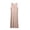 Khaki, variant on QIbmong Sleeveless Nightgowns for Women Henley Neck Maxi Summer Dress Casual Comfy Loose Fitted Loungewear(XXXL,Army Green)