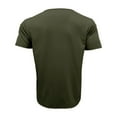 thumbnail image 6 of kamemir Plain T Shirts for Men Men's Cotton Sleeve T Shirts, Breathable & Moisture Wicking with Odor Control AG,2XL, 6 of 6