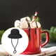 thumbnail image 2 of Divertidos Cubrepajitas con Sombreros para Vasos de 30 a 40 Oz (10 Mm), Bonitos Accesorios para Bebidas Como Regalo de San Valentín para Niños y Niñas., 2 of 4
