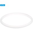thumbnail image 3 of uxcell 2 Pcs Silicone Sealing Ring for Pressure Pot 5/6QT, Pressure Pot Inner Gasket Seal Rings Pressure Cooker Replacement Parts, White, 3 of 6