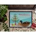 thumbnail image 3 of Caroline's Treasures BB9233MAT Khaki Campbell Duck Christmas Door Mat, Indoor Rug or Outdoor Welcome Mat 18x27 Doormat ,, 3 of 4