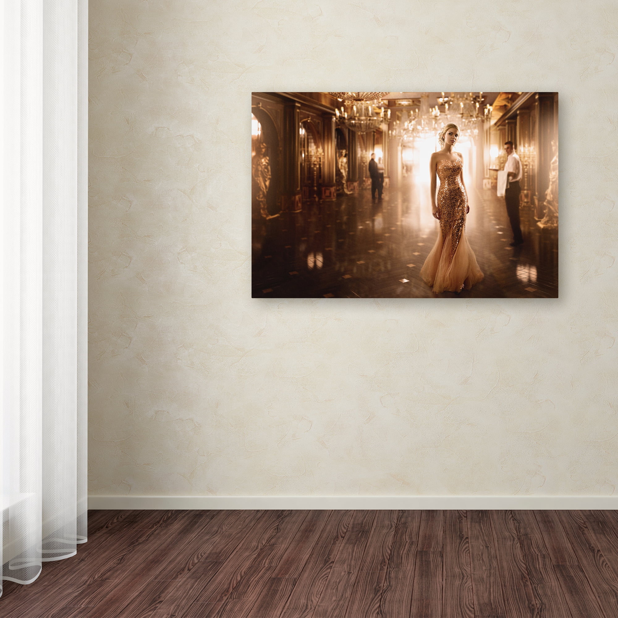 Trademark Fine Art 'Gold' Canvas Art by Sergey Parishkov