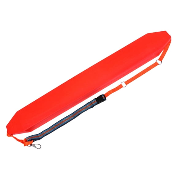 Almencla Lifeguard Tube Gear Swimming Float for Swim Training Kayaking Outdoor Sports Red