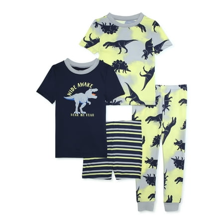 

Cozy Jams Baby and Toddler Boy Pajama Sleepwear Set 4-Piece Sizes 12M-5T