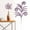 Purple, variant on Artificial Flowers for christmas 5pcs Christmas Gold Leaves Decorations Leaves Artificial Flowers Xmas Decor Decorative Leaves Christmas Tree Picks Holly Leaves Garland Decoration Floral Cake Spray