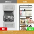 thumbnail image 6 of 2 Pcs Hanging Organiser With Fastening, Adhesive Hooks And S-Hooks, Door Organis, 6 of 6