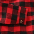 thumbnail image 6 of Genuiskids Baby Girl Cotton Plaid Shirt Kids Red Plaid Blouse Baby Girl Autumn Tops Toddler Casual Blouse 1-7T, 6 of 6