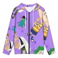 thumbnail image 3 of Phineas And Ferb Jacket Casual Oversized Hoodie Stylish Zipper Hooded Sweatshirt Warm Loose Outerwear S, 3 of 8