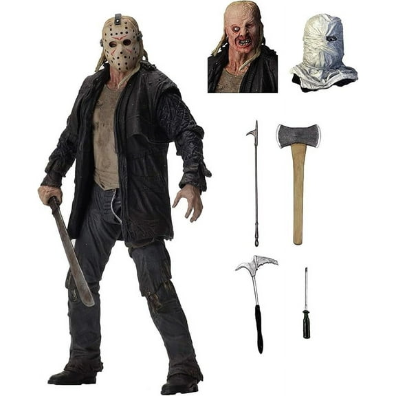 NEC-A Friday The 13th - 7inches Scale Horror Action Figure -Ultimate Jason (2009 Remake)