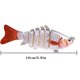 thumbnail image 5 of Greeniant Señuelo de pesca de 10 cm Crankbait cebo de natación de 7 segmentos simulación de cebo de pesca con anzuelo, A Type3 NO3, 5 of 6