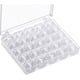 thumbnail image 1 of (25 transparentes) Fibras para máquinas de coser, fibras para máquinas de coser universales, fibras plásticas para máquinas de coser con caja de almacenamiento, 1 of 5