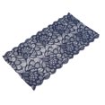 thumbnail image 4 of Cinta de encaje de 10 yardas, 23 cm de ancho, adorno de encaje elegante decorativo para embalaje de regalo, decoración de bordado de ropa nupcial, azul real, 4 of 5