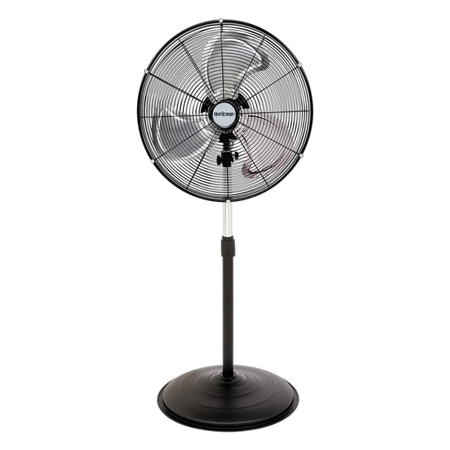 Ventilador de piso con pedestal y soporte Hurricane de 3 velocidades