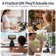 thumbnail image 4 of Phone Stand with Bluetooth Speaker, 5 in 1 Wireless Charger & Digital Alarm Clock, Foldable Cell Phone Holder with HD Stereo Sound for iPhone Android, 4 of 10