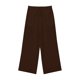 thumbnail image 5 of TaTaai Women's Casual Linen Straight Pants 7/8 Length with Pockets High Elastic Waist Solid Color Soft Breathable Trousers Relaxed Fit Spring Summer Daily Outfits Gift, 5 of 9