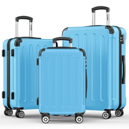 Storagebud 20 inch Hardside Carry-On Expandable Luggage, Front Pocket Luggage Set Spinner Suitcase Set, Navy Blue, Size: Large