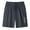 j-Grey12223, variant on LIIPEE Men Shorts Casual Solid Color Knee Length Shorts Male Fashion Loose Fit Drawstring Shorts Summer Cool Comfortable Soft Breathable Daily Shorts,Black12023,L