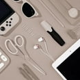 thumbnail image 2 of Panasonic ErgoFit Earbud Headphones with Microphone and Neodymium Drivers, RP-TCM125 (White), RP-TCM125-W, 2 of 5