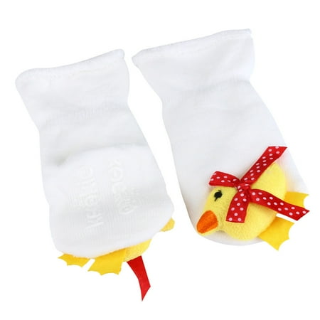 

GWAABD Baby Necessities Slip Shoes Kids Slipper Baby Warm Cartoon Boys Girls Boots Socks Baby Care