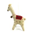thumbnail image 1 of Feutre Lama Ornement Silk Road Bazaar, 1 of 1