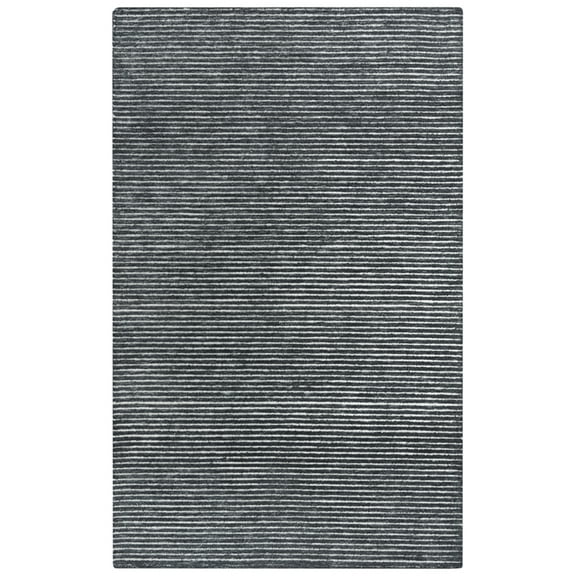 Rizzy Rugs Vista Area Rug A09104 Gray Interlaced Lines 7' 9" x 9' 9" Rectangle