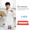 thumbnail image 4 of Weiweiguan 1 Set Plastic Test Tube Holder Laboratory Tube Rack Test Tubes with Stopper, 4 of 6