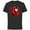 Black, variant on Marvel Daredevil Super Hero Comic Art City and DD Symbol - Short Sleeve Cotton T-Shirt for Adults - Customized-Black