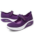 thumbnail image 4 of YOURDIARY Women's Air Cushion Walking Sneakers Comfortable Breathable Upper, 4 of 5