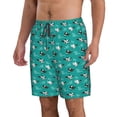 thumbnail image 2 of Salouo Ducks A Pattern Swim Trunks for Men,Men's Hawaiian Bathing Suit Swimsuits Quick Dry Swimming Board Shorts Beach Shorts with Pockets-3X-Large, 2 of 6