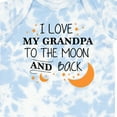 thumbnail image 4 of Inktastic I Love My Grandpa to the Moon and Back Boys or Girls Baby Bodysuit, 4 of 5