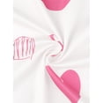 thumbnail image 7 of DARING DIVA Women's Pajama Sets Short Sleeves Bow Button Up Tops and Shorts M Pink, 7 of 7