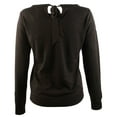 thumbnail image 2 of Lauren  Women's Keyhole Tie-Back Sweater-B-XL, 2 of 5