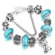 thumbnail image 1 of 2022 moda plata Cokor amor llave encanto pulsera con cuentas de cristal de Murano Pulseras para mujer esposa joyería Pulseras Dropshipping Tan Jianjun  unisex, 1 of 2