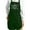 Green, variant on Full Length Word Art Apron - XOXO Skull