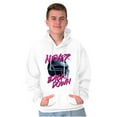 thumbnail image 3 of Football Jock Helmet Never Back Down Hoodie Hooded Sweatshirt Men Brisco Brands S, 3 of 6