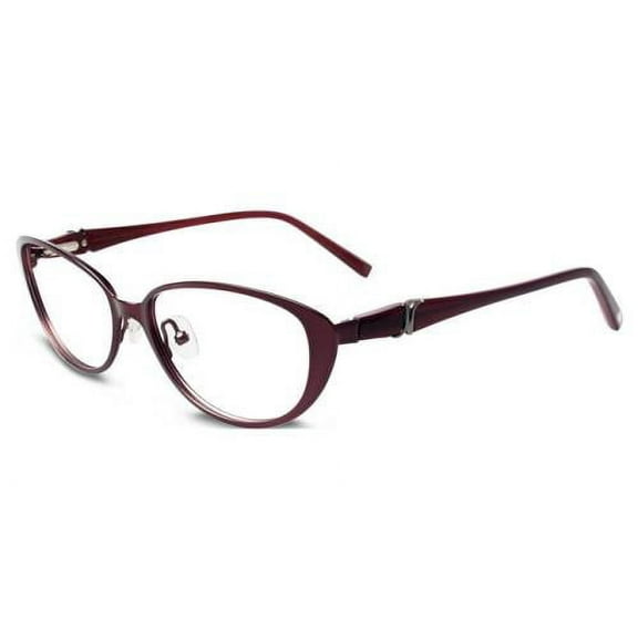 Jones New York Unisex Eyeglass Frames J475-BURGUNDY-53