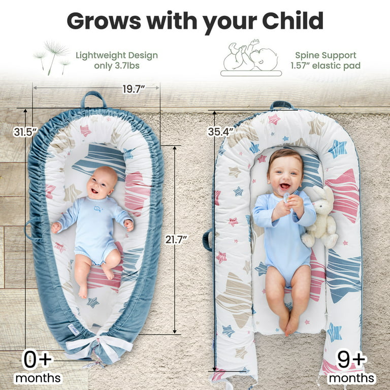 Breathable Crown Baby Lounger, 1 unit - Kroger
