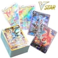 thumbnail image 1 of Cartas de Pokémon con letras francesas en español, Charizard, Arceus, Vstar, Vmax, GX, MEGA, v-union, regalo para niños, colección de juegos, juguete TOMY Fivean unisex, 1 of 1