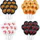 thumbnail image 5 of Material: Látex Proceso: impresión Tipo de globo: Globos decorativos Forma: redonda calavera, calabaza, huella de mano ensangrentada sobre blanco, huella de mano ensang, 5 of 5