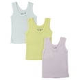 thumbnail image 2 of Bambini Layette Unisex Baby 6 Pc Onezies and Tank Tops, 2 of 5
