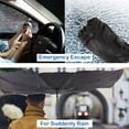 thumbnail image 5 of MesaSe Car Windshield Sun Shade UV Rays and Heat Sun Visor Protector Foldable Reflector Windshields Umbrella with Storage Pouch, 5 of 7
