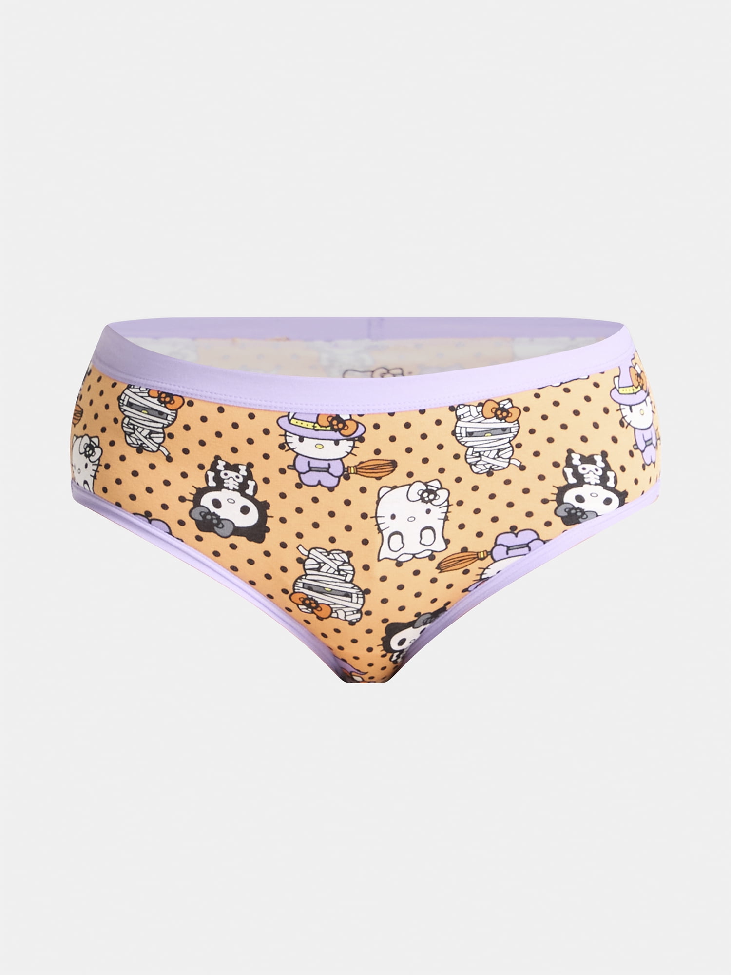 Hello Kitty Women's Halloween Hipster Panties, 3-Pack, Sizes S-XXL