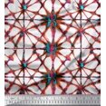 thumbnail image 1 of Soimoi Poly Georgette Fabric Floral Tie-Dye Decor Fabric Printed Yard 52 Inch Wide, 1 of 3