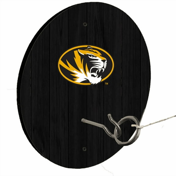 University of Missouri Black Ring Toss Lawn Game